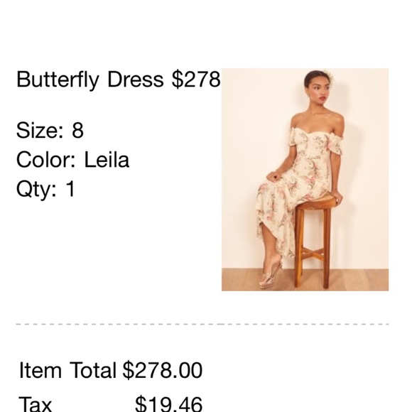 Reformation Dress - Picture 9 of 9